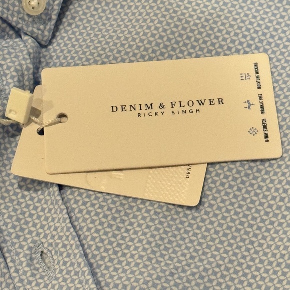 Denim & Flower Ricky Singh NWT Boys Button Up Size 7 - Picture 6 of 8